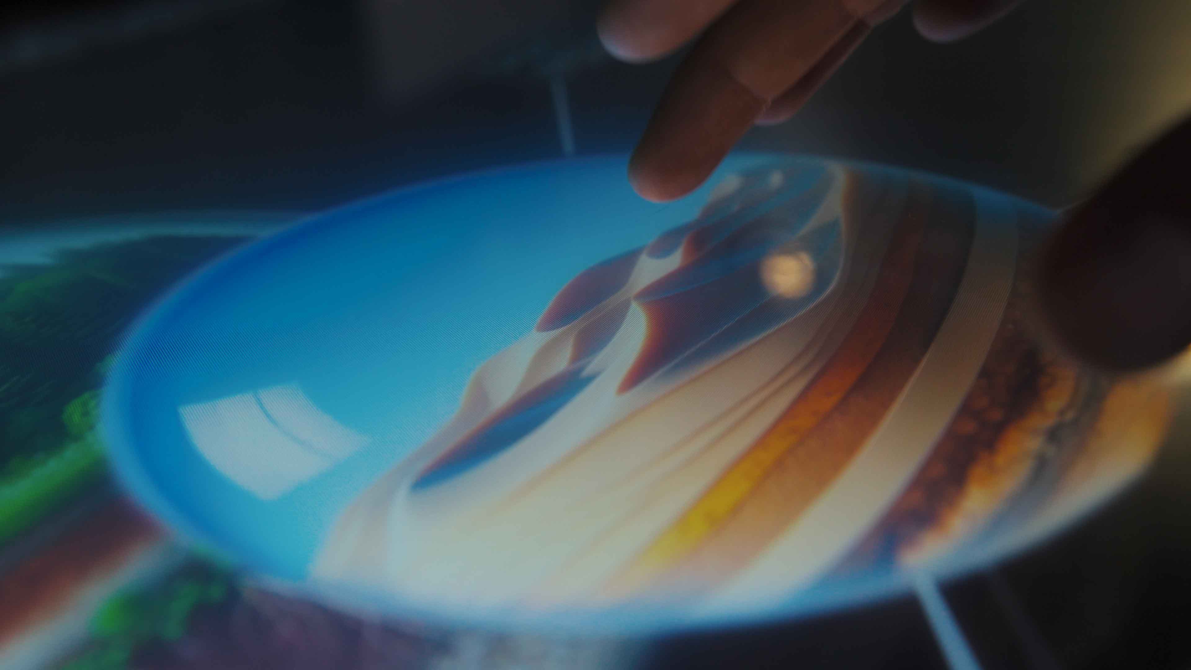 Data Vis interactive touch-table