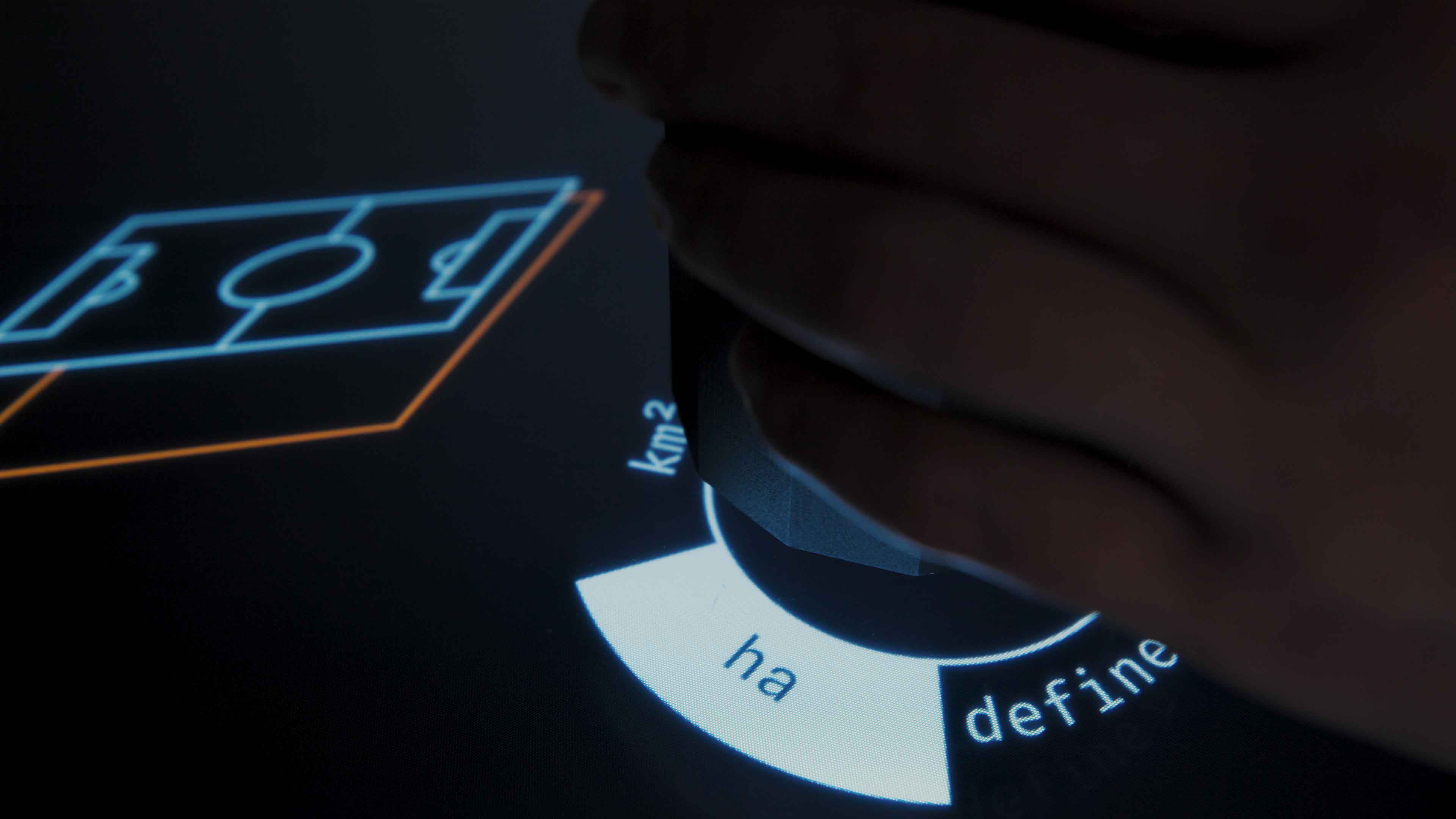 Data Vis interactive touch-table